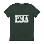 Attitude mentale positive. PMA in Forest Green - back view