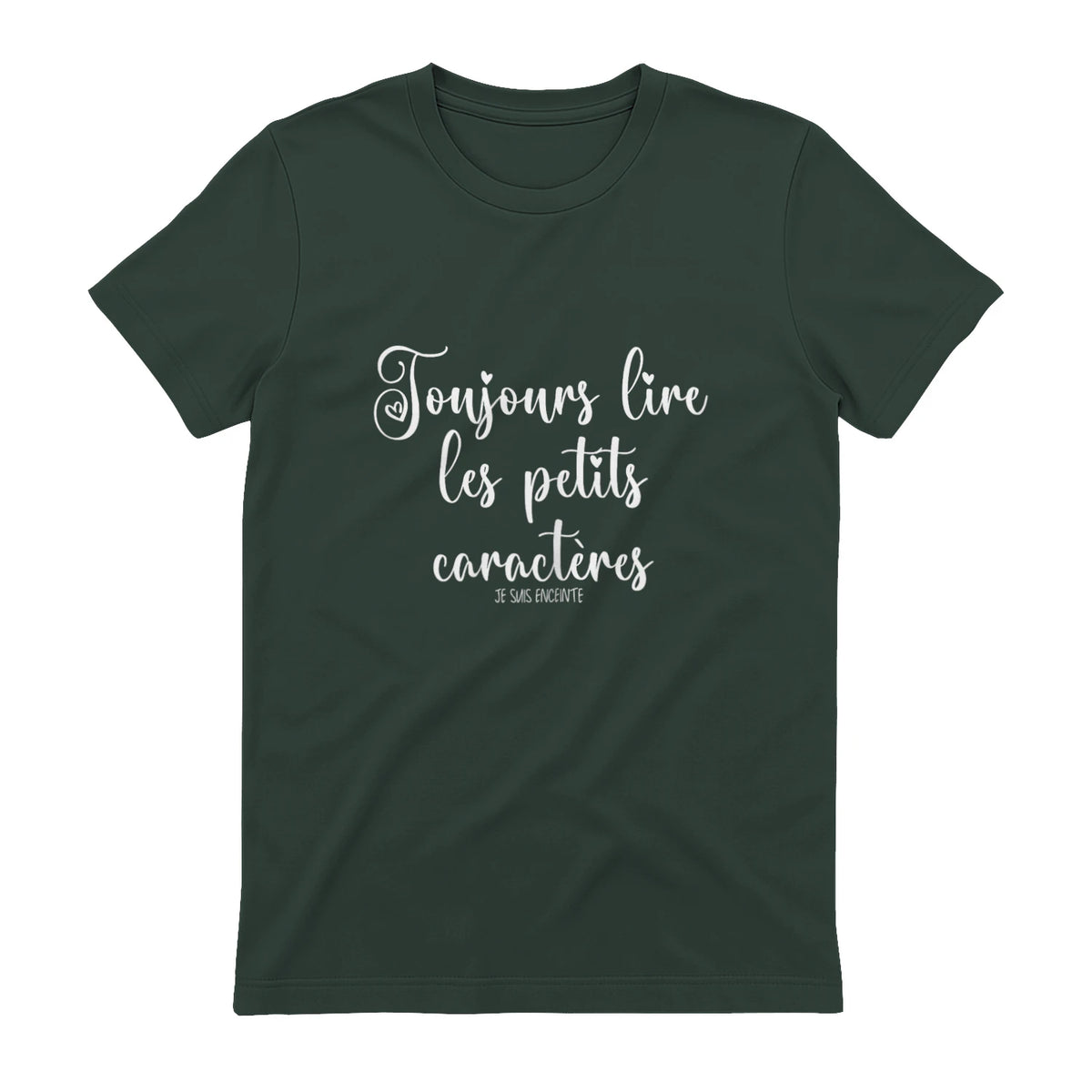 Drôle Annonce Grossesse Grand Parents Original Future Maman in Forest Green - back view