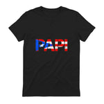 Puerto Rico Flag Father's Day Patriotic Puerto Rican Pride in Black - back view