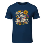No King in America T-Shirt in Navy - front view