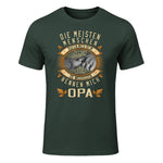 Opa Spruch Die Meisten Menschen Nennen Mich Beim Namen in Forest Green - front view