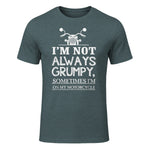 I'm not always grumpy, sometimes I'm on my in Dark Heather - front view