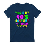 This Is My Nineties Costume Party T-Shirt in Navy - back view