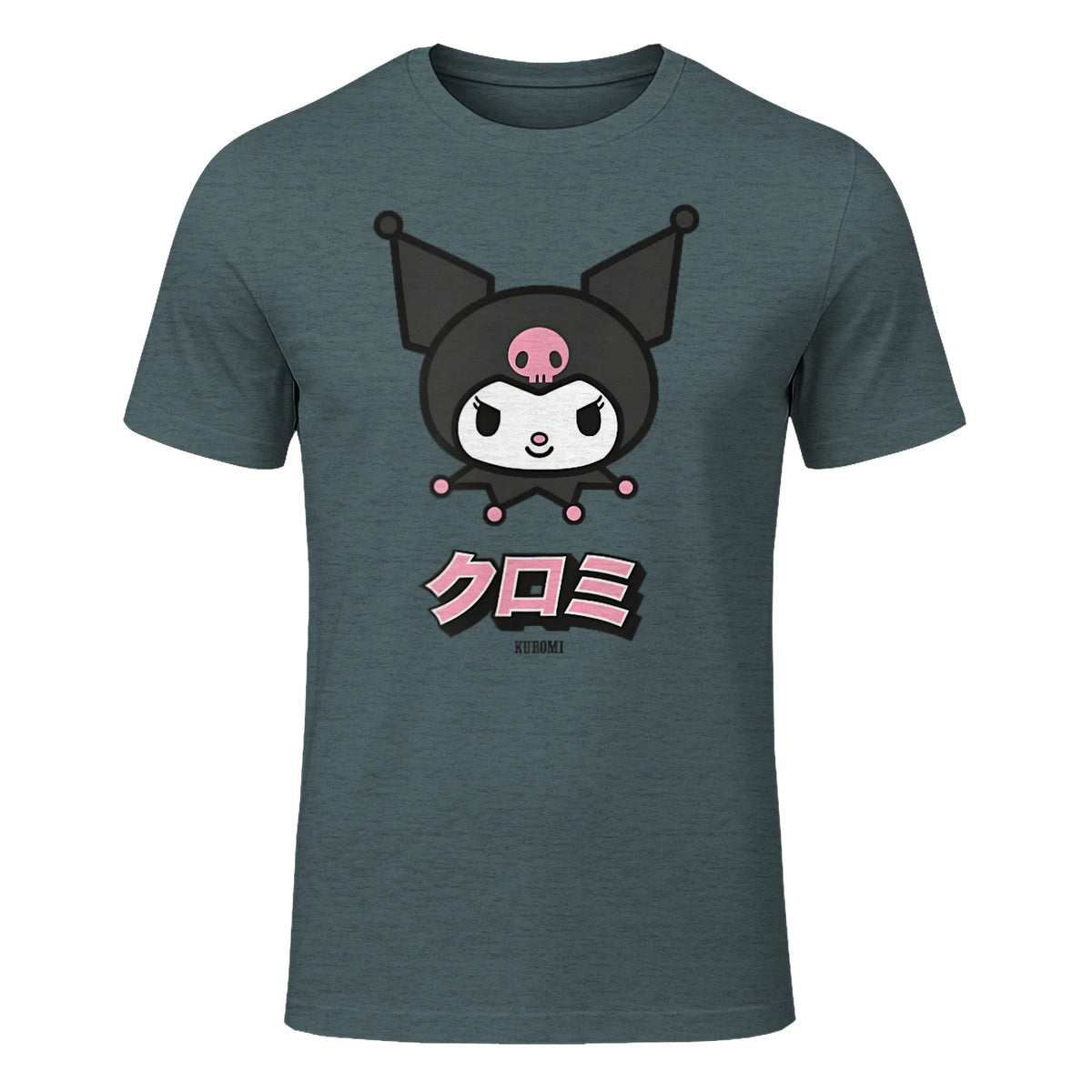 Kuromi Sanrio Character Classic Japan Design in Dark Heather - front view