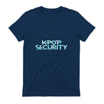 K-Pop Security Concert Staff T-Shirt in Navy - back view