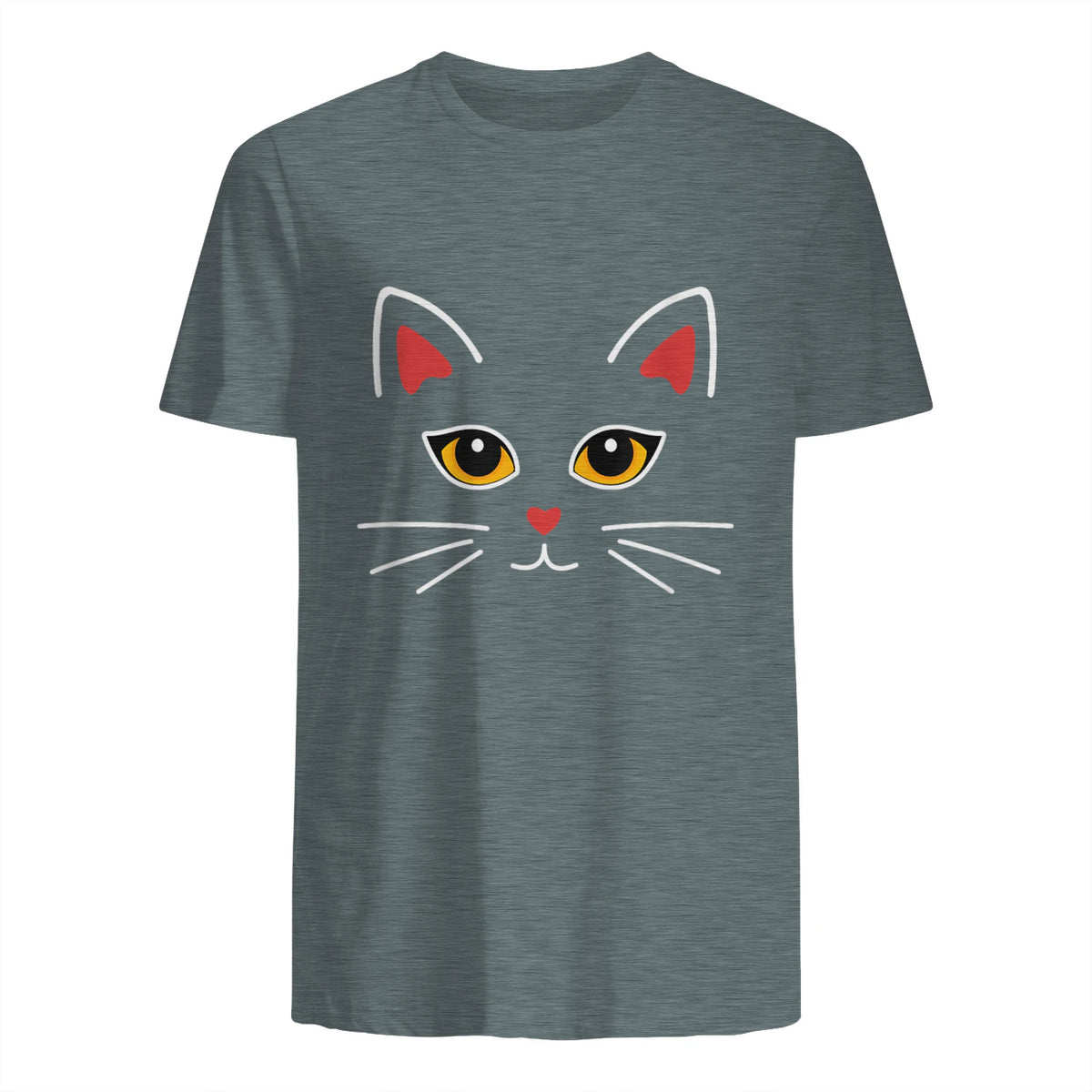 Costume de chat mignon amant de chat in Dark Heather - back view