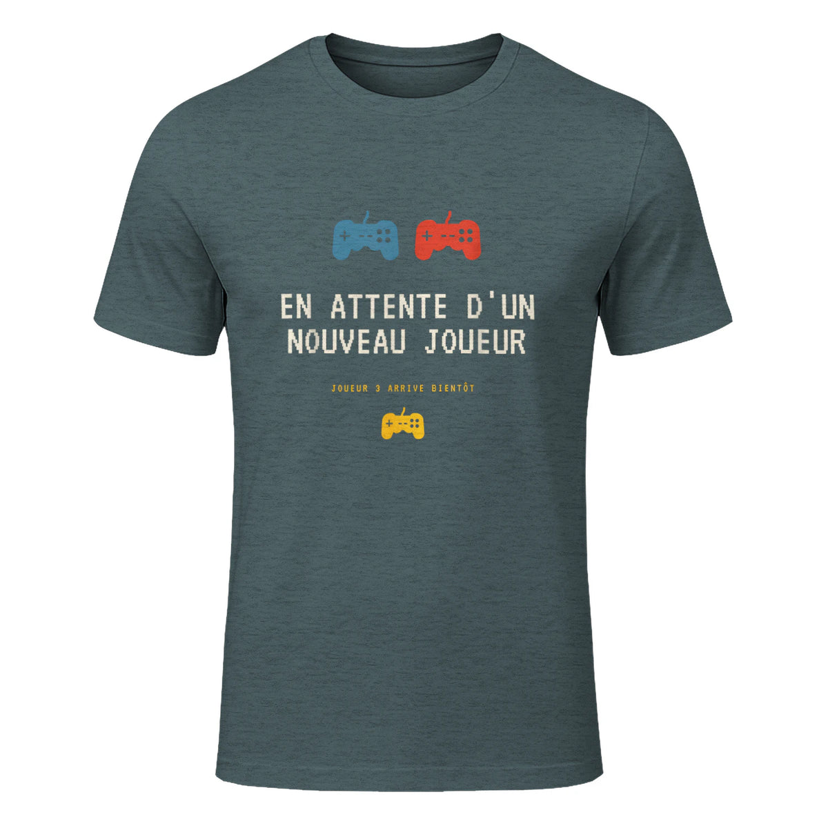 Futur Maman Futur Papa Annonce Grossesse bébé Arrive bientôt in Dark Heather - front view