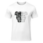 Soul Pitbull I Love Pitbull Dog Lover Tshirt T-Shirt in White - front view