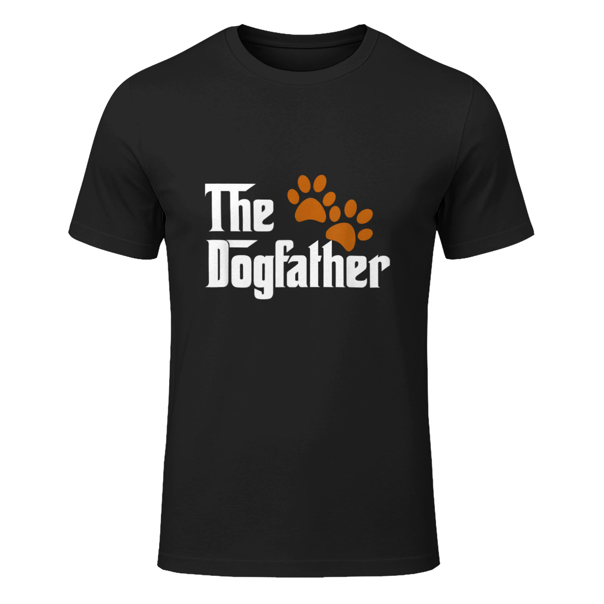 Cool Dog Dad Dog Father T-shirt pour chien T-Shirt in Black - front view