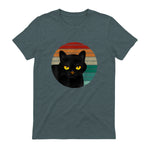Chats Vintage Cat I Style rétro Chats noirs in Dark Heather - back view