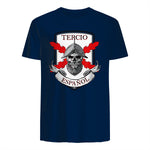 Tercero español. Soldado Calavera in Navy - back view