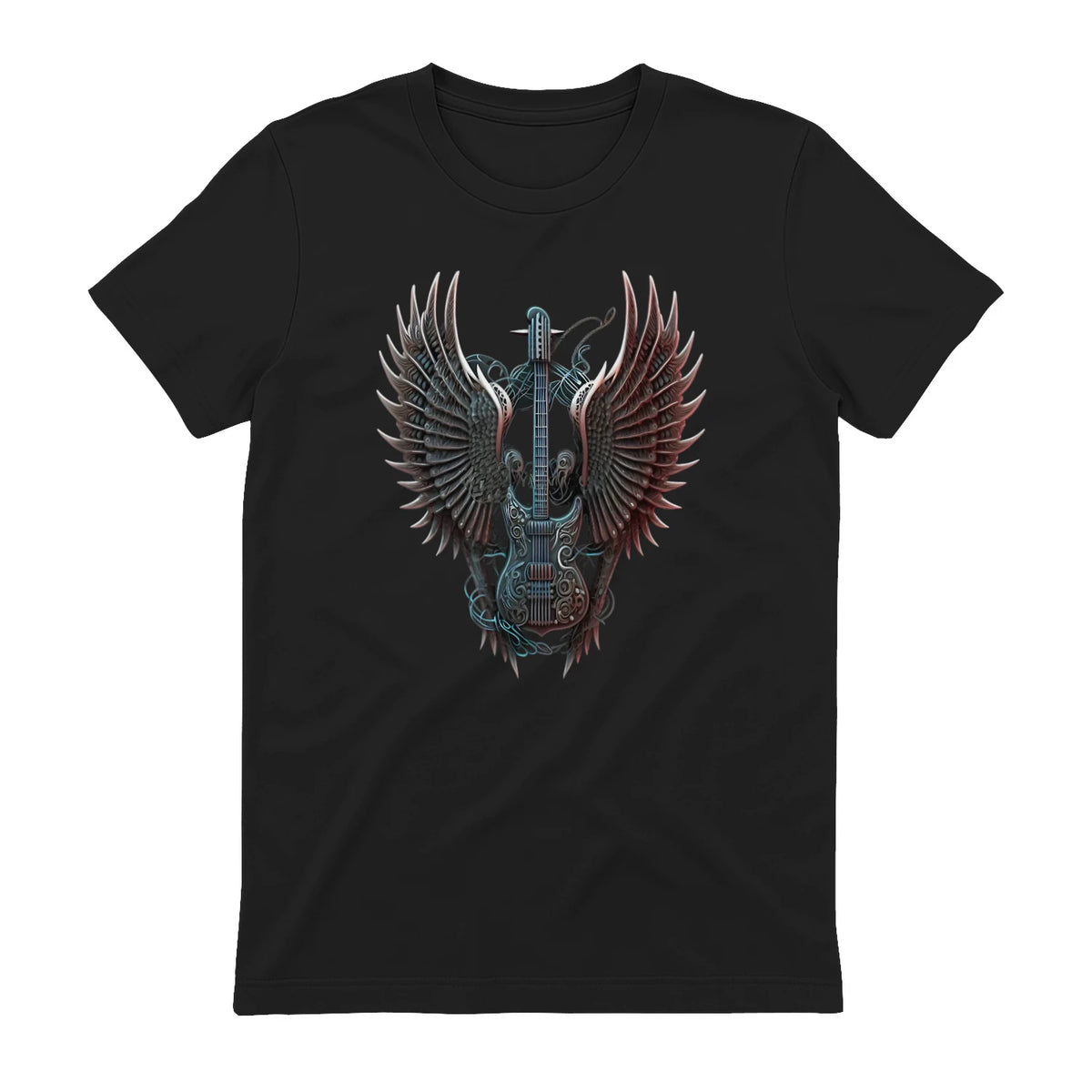 Fans de Hard Rock Vintage Music Rock and Roll Lover in Black - back view