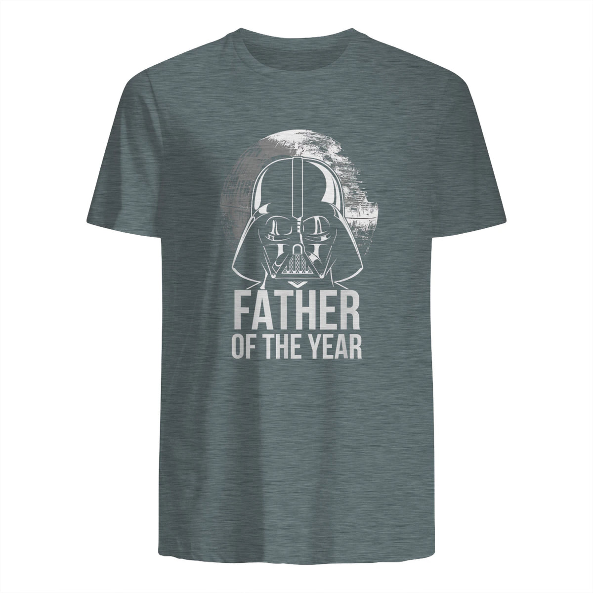 Star Wars Darth Vader Vater des Jahres, Papa Design in Dark Heather - back view