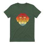 Cool Beagle Propriétaire Amoureux des chiens Rétro Vintage in Military Green - back view