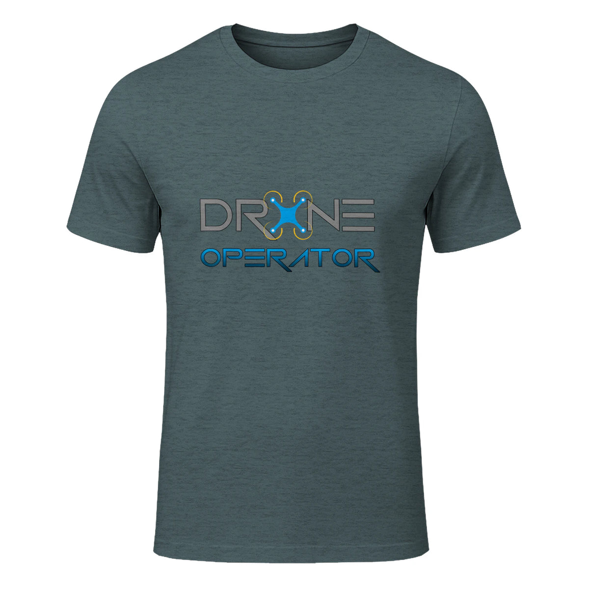 Drone Operator Aircraft Pro Expert Pilot For Men Women Idée in Dark Heather - front view