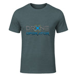 Drone Operator Aircraft Pro Expert Pilot For Men Women Idée in Dark Heather - front view