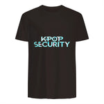 K-Pop Security Concert Staff T-Shirt in Dark Chocolate - back view