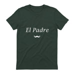 Amour Humour fête des père Super Papa EL Padre in Forest Green - back view