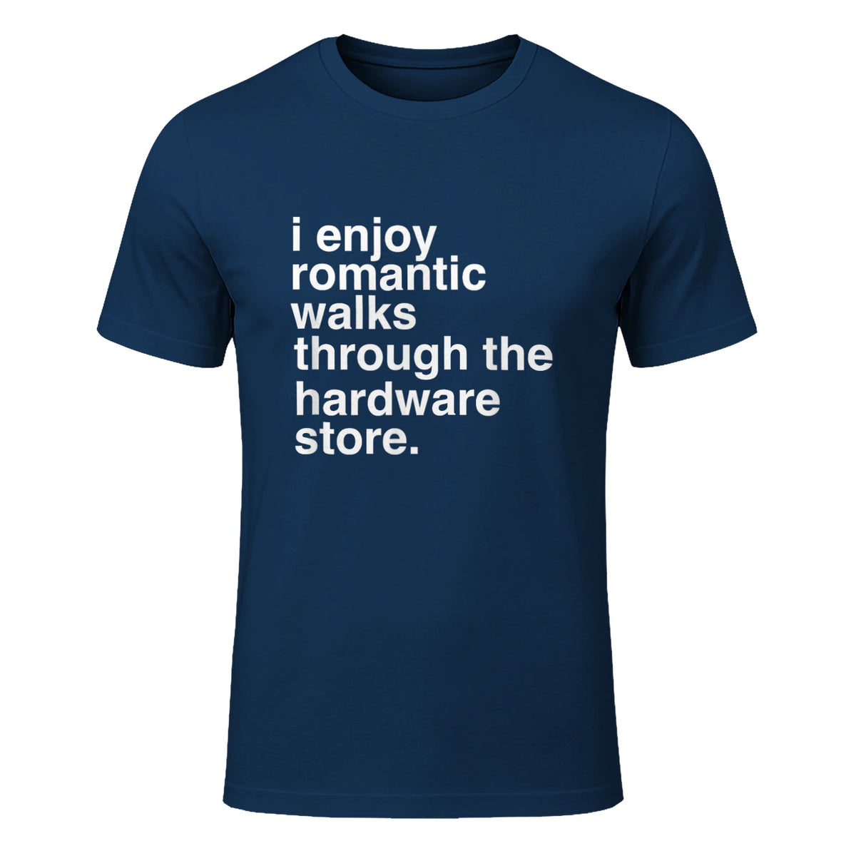 Funny Dad Handyman Hardware Store Tools Gift in Navy - front view
