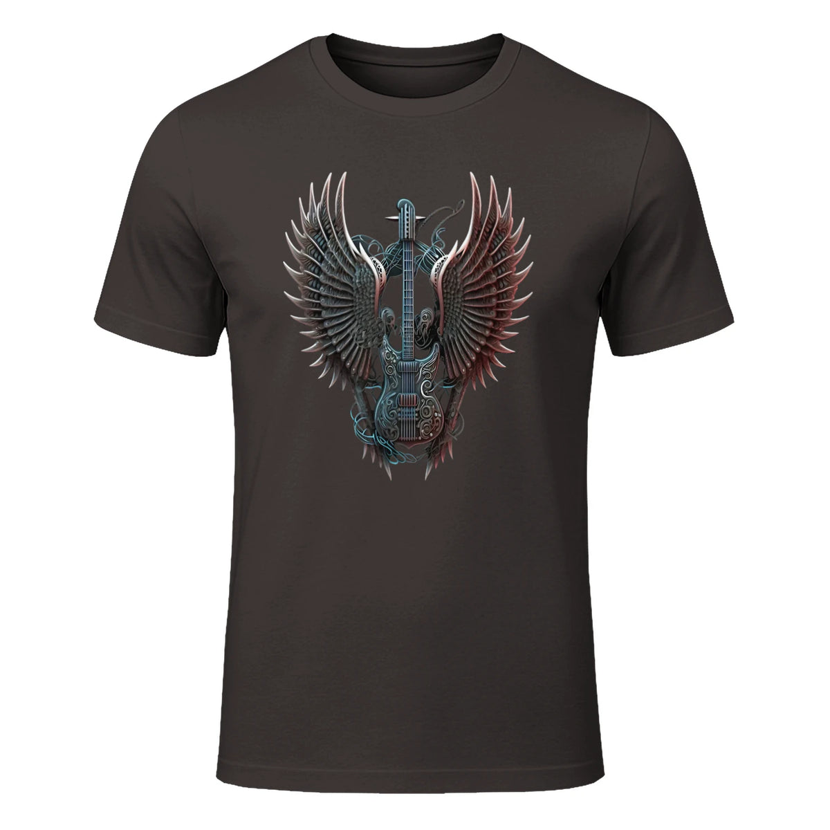 Fans de Hard Rock Vintage Music Rock and Roll Lover in Dark Chocolate - front view