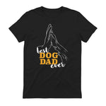 Best Dog Dad Ever Le meilleur papa chien du monde - Chiens in Black - back view