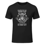 Manchmal brauchst Du eine Axt Son of Odin Valhalla in Black - front view