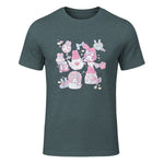 Sanrio My Melody Sweet Pink Tea Party in Dark Heather - front view