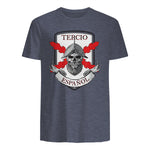 Tercero español. Soldado Calavera in Heather Navy - back view