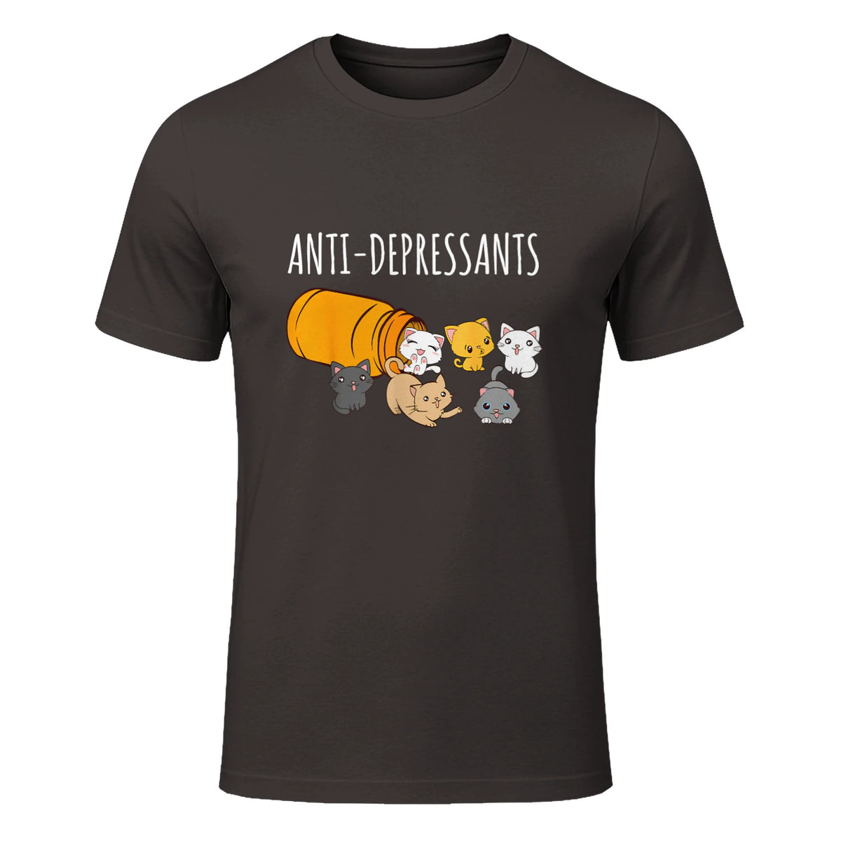 Anti-dépresseurs Chat Collection Chats Kitty Cat in Dark Chocolate - front view