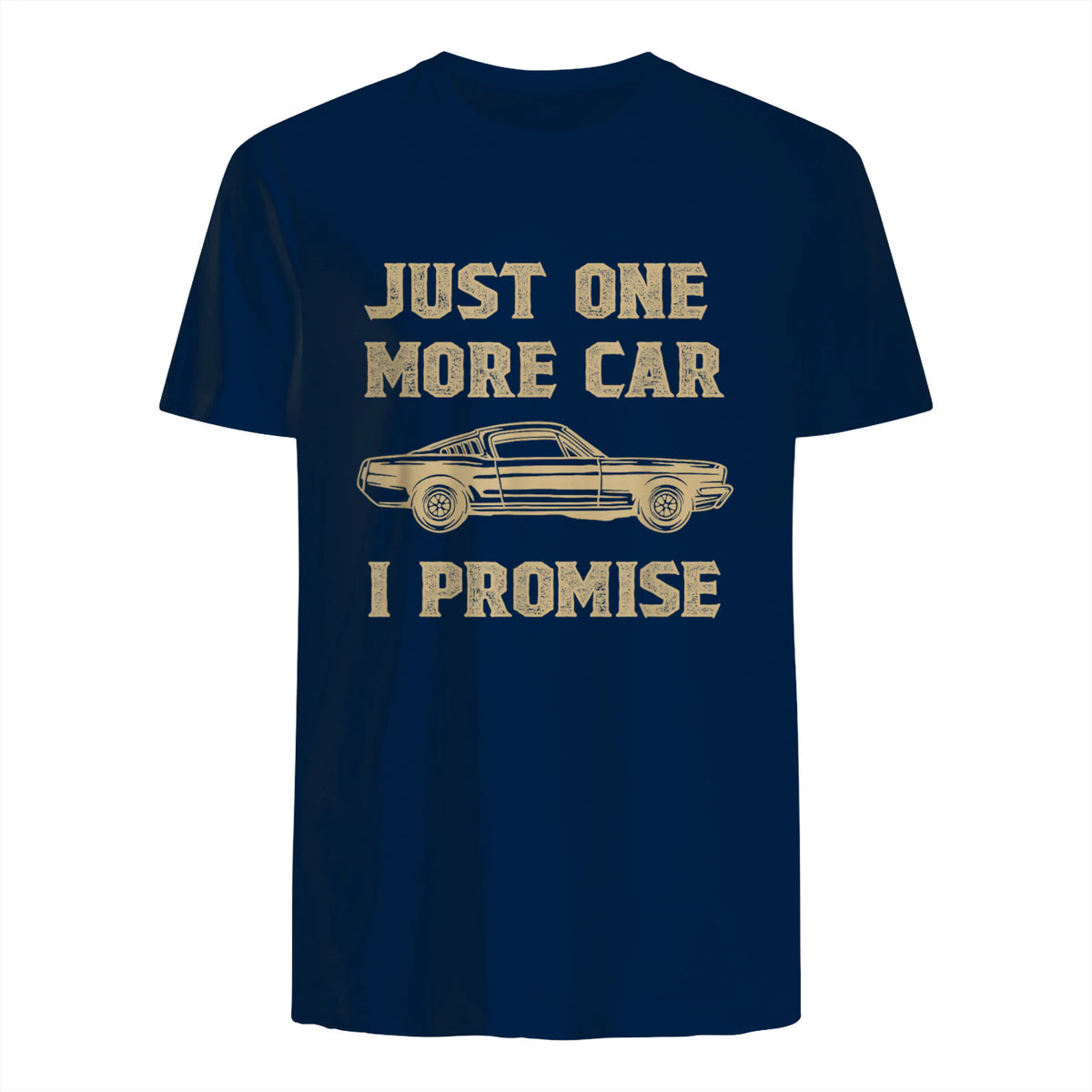 Design for Car Lovers & Mechanics One More Car Part Promise in Navy - back view