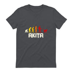 Akita Inu Evolution Chien Japon in Charcoal - back view