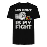 Autism Awareness for Parents of Autistic Kids T-Shirt in Black - back view