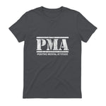 Attitude mentale positive. PMA in Charcoal - back view