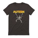 Autism Skeleton Meme in Dark Chocolate - back view