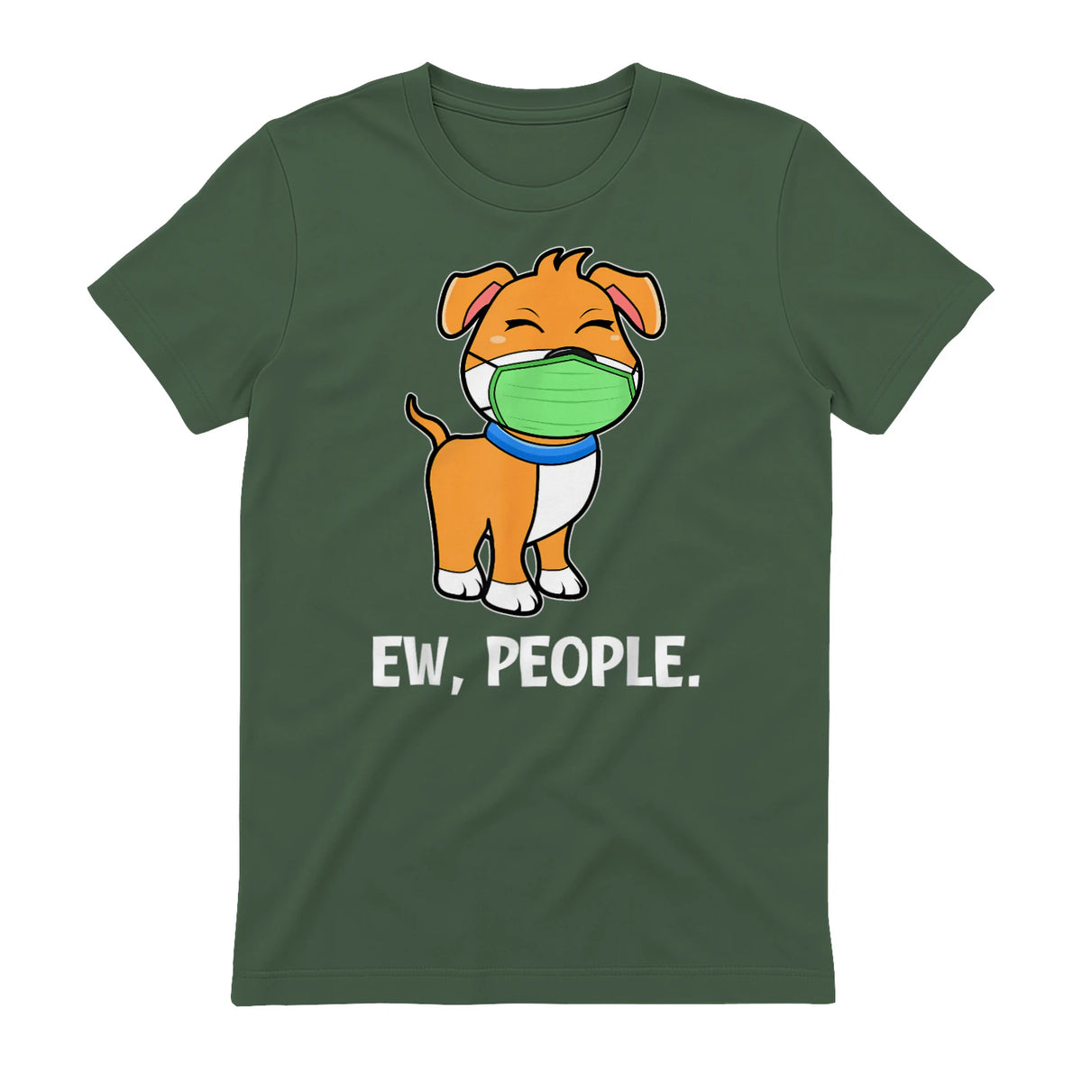 Beurre Personnes Maladie Symptômes Maladie Chien in Military Green - back view