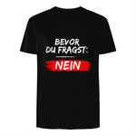 GIGATEMP Herren Männer Sprüche Lustig Witzig Schwarz Halbarm Klein EU XS Regulär Casual Funny Slogan Vat in Black - back view