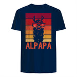 Auf ALPAPA in Navy - back view