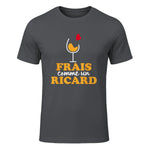 Frais comme Un Ricard - Ricard Pastis Apéro in Charcoal - front view