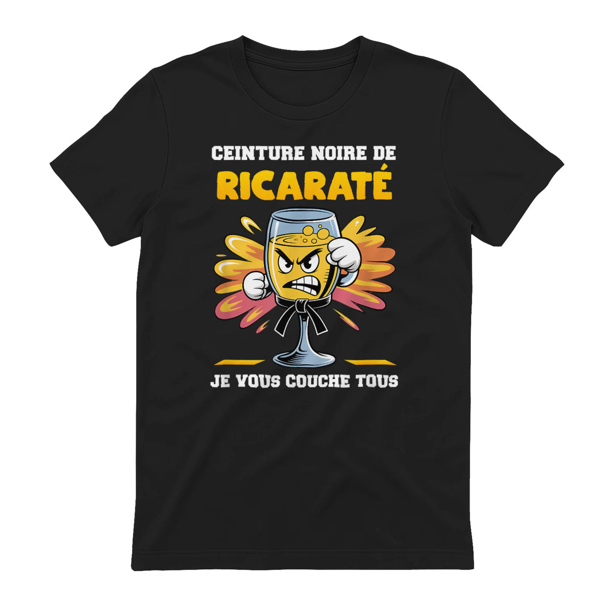 Ceinture Noire de Ricaraté Pastis Apéro in Black - back view