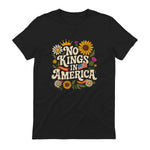 No King in America T-Shirt in Black - back view