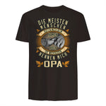 Opa Spruch Die Meisten Menschen Nennen Mich Beim Namen in Dark Chocolate - back view