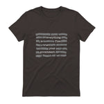 Everything Is Fine Trust Your Government Conspiracy Theory in Dark Chocolate - back view