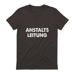 Spaßige Outfits Anstaltsleitung Lustige Sprüche Humor Spaß für Erwachsene Unisex Schwarz in Dark Chocolate - back view