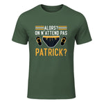 Alors on n'attend Pas Patrick in Military Green - front view
