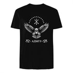 Drapeau circassien, Adygea, Adiga. in Black - back view