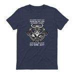Manchmal brauchst Du eine Axt Son of Odin Valhalla in Heather Navy - back view