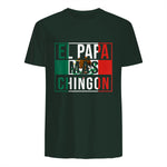 El Papa Mas Chingon - Funny best Mexican Dad Gift in Forest Green - back view