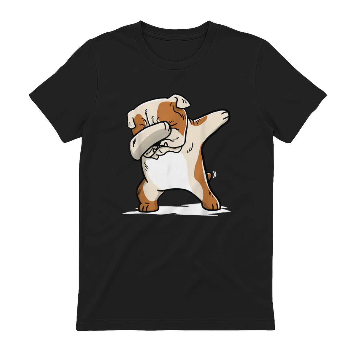 Dab Bulldog in Black - back view