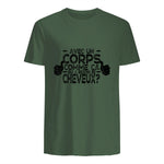 avec Un Corps comme ça, Qui a Besoin de Cheveux in Military Green - back view