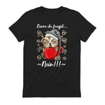 Bevor Du Fragst.. Nein! Lustiger Eule Spruch Night-Owl Eulen in Black - back view